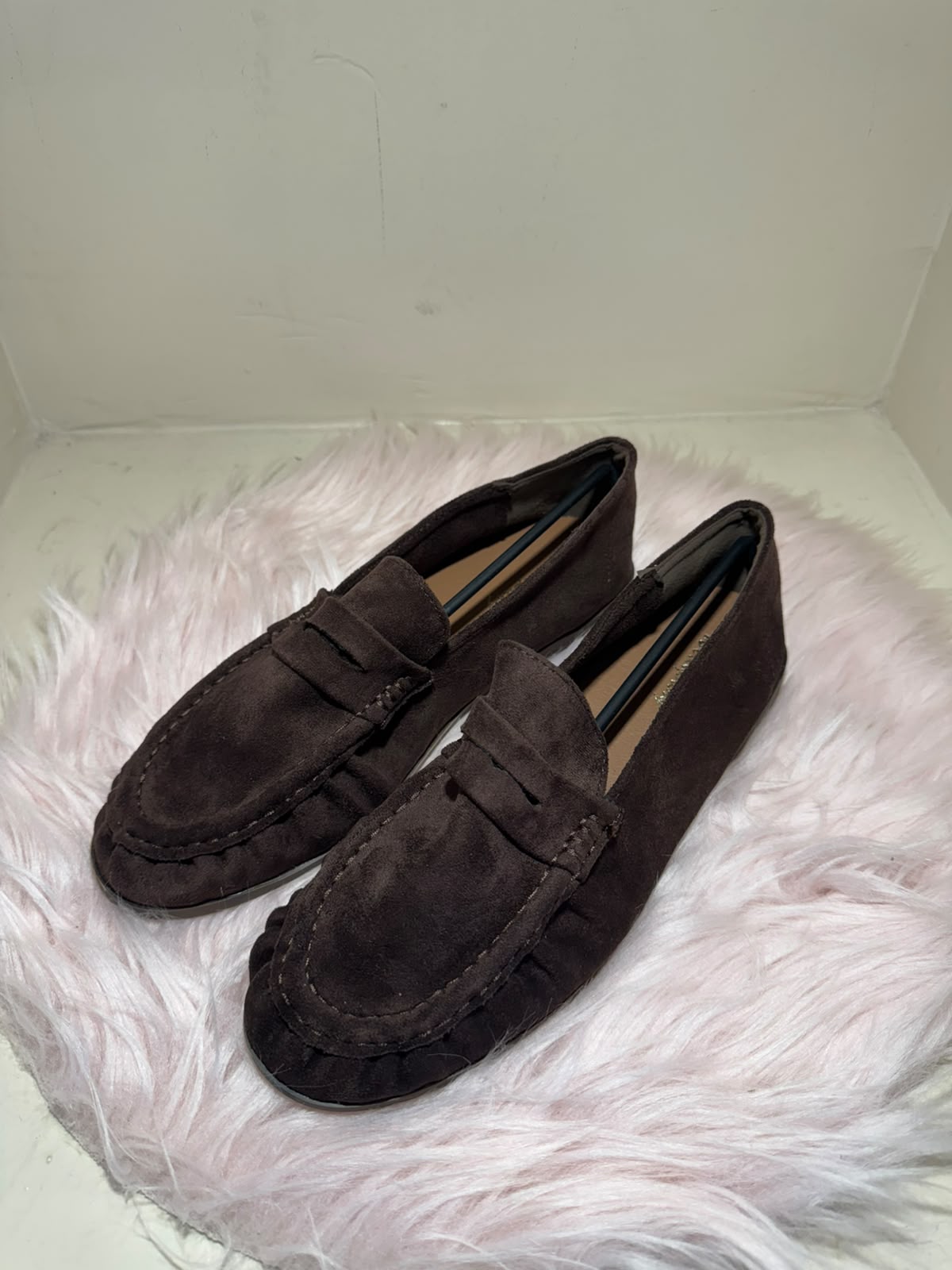 Mocassino scamosciato marrone