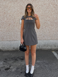 Vestito grigio lumina